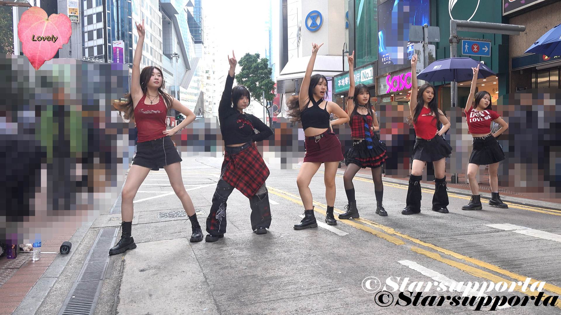 20260125 Glitz @glitz7.official  @ KPOP dance @ 香港銅鑼灣Casetify對出